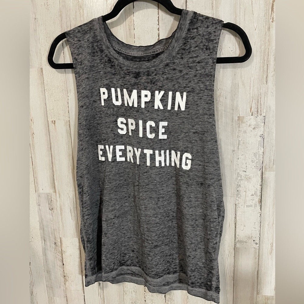 Fifth Sun Tank Women's‎ Medium Pumpkin Spice Everything
